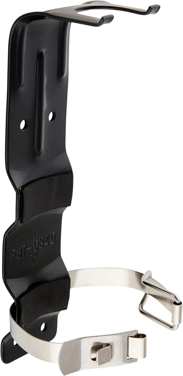 imageFIRST ALERT BRACKET10 Replacement Fire Extinguisher Bracket BlackBRACKET2
