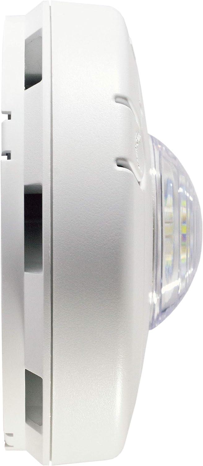 imageFirst Alert BRK 7020BSL Hardwired Hearing Impaired Smoke Detector with LED Strobe Light  white