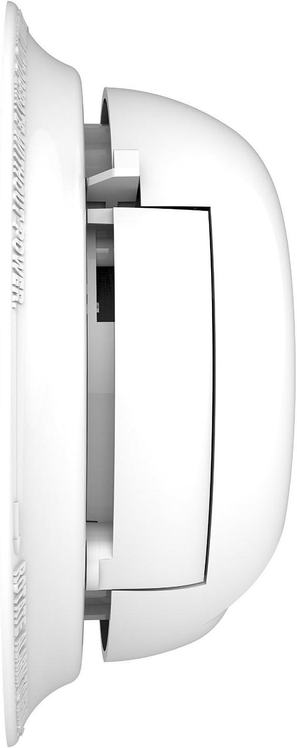 imageFirst Alert Combination Smoke ampamp Carbon Monoxide Alarm Interconnect Hardwire Detector with Battery Backup SMICO100AC 1Pack12Pack