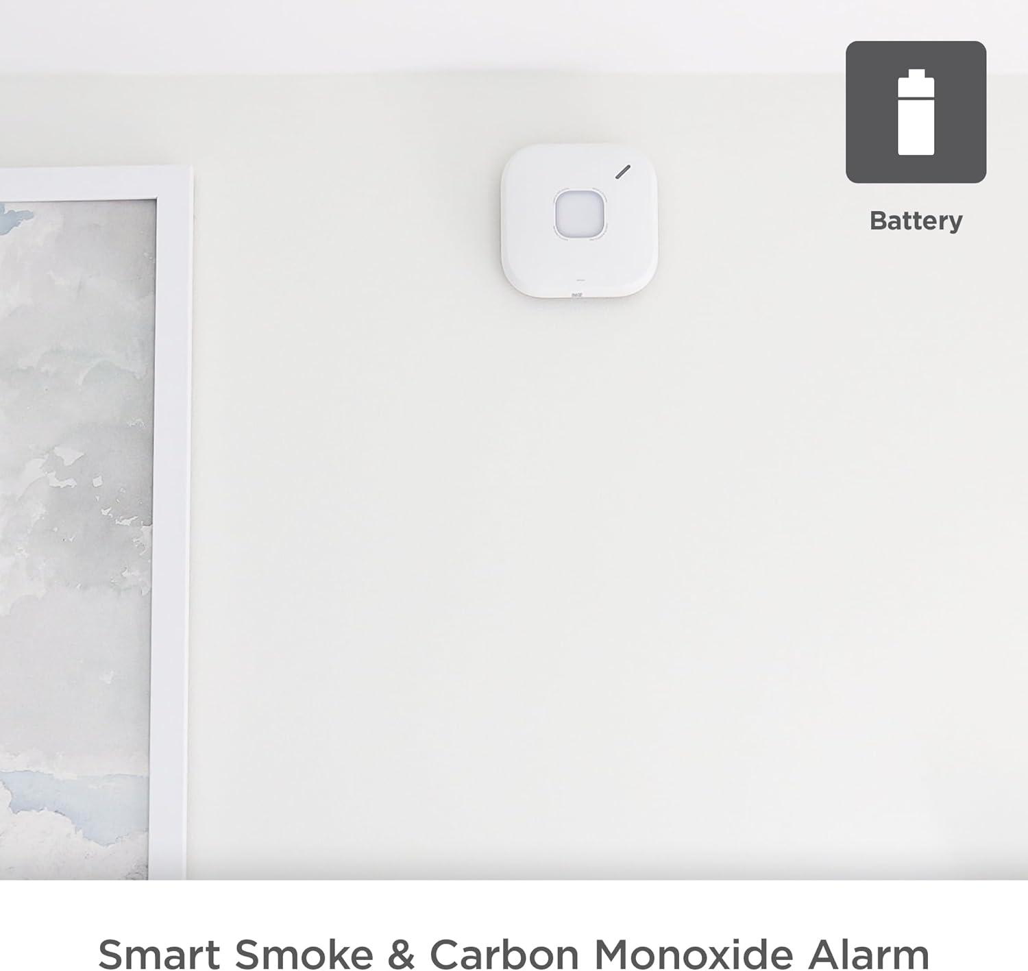 imageFirst Alert SC5 Battery Smart Smoke ampamp Carbon Monoxide Alarm SMCO600NV 1PackBattery