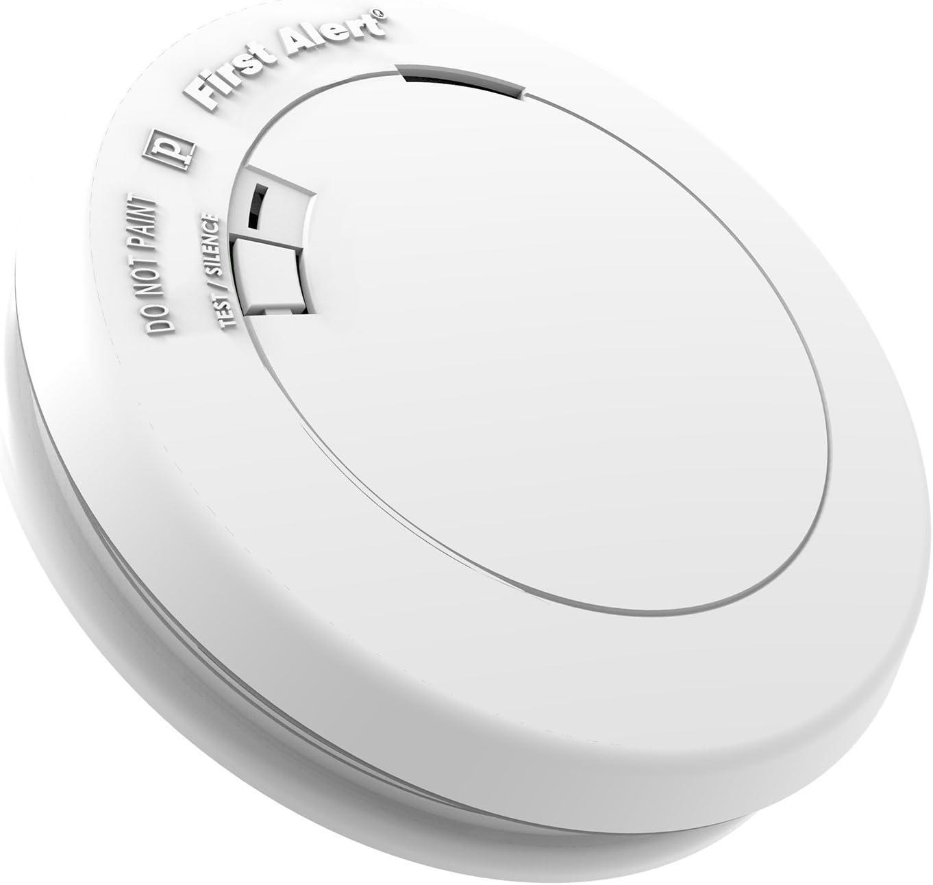 imageFirst Alert SM210 10Year Sealed Battery Smoke Alarm with Slim Profile Design 1Pack1Pack