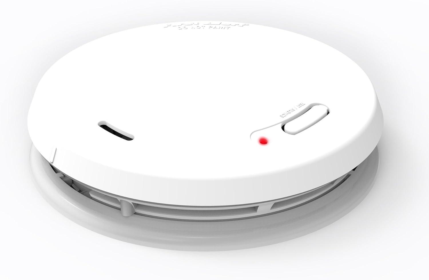 imageFirst Alert SMCO210 10Year Sealed Battery Combination Smoke ampamp Carbon Monoxide Alarm with Slim Profile Design 1PackStandard Detection