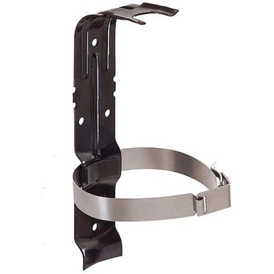 imageFIRST ALERT BRACKET10 Replacement Fire Extinguisher Bracket BlackBRACKET2