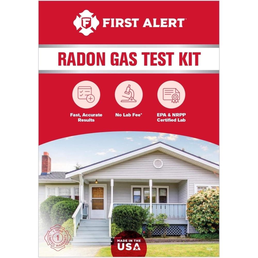 imageFirst Alert Radon Gas Test Kit RD1
