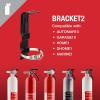 imageFIRST ALERT BRACKET10 Replacement Fire Extinguisher Bracket BlackBRACKET2