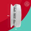 imageFIRST ALERT BRK SC7010B3 Hardwired Smoke and Carbon Monoxide CO Detector with Battery Backup 3Pack3 pack