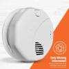 imageFIRST ALERT Hardwired Wireless Smoke Alarm with Photoelectric Sensor and Battery Backup SA521CN3ST  White1Pack