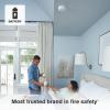 imageFIRST ALERT Hardwired Wireless Smoke Alarm with Photoelectric Sensor and Battery Backup SA521CN3ST  White1Pack