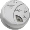 imageFIRST ALERT Hardwired Wireless Smoke Alarm with Photoelectric Sensor and Battery Backup SA521CN3ST  White1Pack