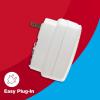 imageFirst Alert CO615 DualPower PlugIn Carbon Monoxide Detector with Battery Backup and Digital Display White1 pack