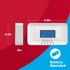 imageFirst Alert CO710 Carbon Monoxide Detector with 10Year Battery and Digital Temperature Display  WhiteDetector