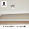 imageFirst Alert Combination Smoke ampamp Carbon Monoxide Alarm Battery Operated Detector with Test ampamp Silence Button SMICO100 1Pack1Pack