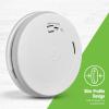 imageFirst Alert Combination Smoke ampamp Carbon Monoxide Alarm BatteryOperated Detector with Slim Profile Design SMCO200 1PackOne
