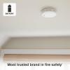 imageFirst Alert Combination Smoke ampamp Carbon Monoxide Alarm BatteryOperated Detector with Slim Profile Design SMCO200 1PackOne