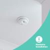 imageFirst Alert Combination Smoke ampamp Carbon Monoxide Alarm Interconnect Hardwire Detector with Battery Backup SMICO100AC 1Pack6Pack