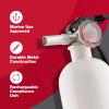 imageFirst Alert Fire Extinguisher  Marine Fire Extinguisher White FE1A10GR 1Pack 14quotAUTOMAR10