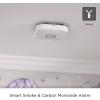 imageFirst Alert SC5 Battery Smart Smoke ampamp Carbon Monoxide Alarm SMCO600NV 1PackHardwired