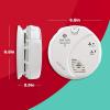 imageFirst Alert SMCO100 BatteryOperated Combination Smoke ampamp Carbon Monoxide Alarm  3 Pack1Pack