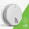 imageFirst Alert SMCO100 BatteryOperated Combination Smoke ampamp Carbon Monoxide Alarm  3 Pack1Pack