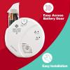 imageFirst Alert SMCO100 BatteryOperated Combination Smoke ampamp Carbon Monoxide Alarm  3 Pack1Pack