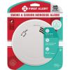 imageFirst Alert SMCO210 10Year Sealed Battery Combination Smoke ampamp Carbon Monoxide Alarm with Slim Profile Design 1PackStandard Detection