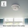 imageFirst Alert SMI105AC Interconnect Hardwire Smoke Alarm with 10Year Battery Backup 1PackPrecision Detection