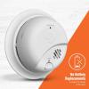 imageFirst Alert Smoke Alarm 10Year Sealed Battery Detector with Test ampamp Silence Button SMI110 1PackPrecision Detection