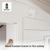 imageFirst Alert Smoke Alarm 10Year Sealed Battery Detector with Test ampamp Silence Button SMI110 1PackPrecision Detection