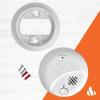 imageFirst Alert Smoke Alarm 10Year Sealed Battery Detector with Test ampamp Silence Button SMI110 1PackPrecision Detection