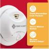 imageFirst Alert Smoke Alarm 10Year Sealed Battery Detector with Test ampamp Silence Button SMI110 1PackStandard Detection