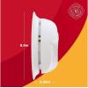 imageFirst Alert Smoke Alarm 10Year Sealed Battery Detector with Test ampamp Silence Button SMI110 1PackStandard Detection
