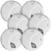 imageFirst Alert Smoke Alarm 10Year Sealed Battery Dual Sensor Detector with Test ampamp Silence Button SM310 1PackPrecision Detection