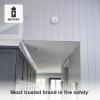 imageFirst Alert Smoke Alarm 10Year Sealed Battery Dual Sensor Detector with Test ampamp Silence Button SM310 1PackPrecision Detection