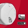 imageNew 2025 First Alert SMCO410 ZWave BatteryPowered Smoke Detector ampamp Carbon Monoxide Alarm Works with Ring Alarm Base Station Single Pack WhiteStandard Detection