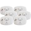 imageFirst Alert CO400 Carbon Monoxide CO Detector Battery Operated Alarm 1PackPack of 6