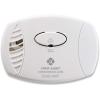 imageFirst Alert Carbon Monoxide Detector PlugIn Alarm with Battery Backup CO605 White 1Pack1Pack