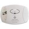 imageFirst Alert Carbon Monoxide Detector PlugIn Alarm with Test ampamp Silence Button CO600 White 1Pack1Pack