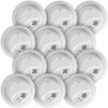 imageFirst Alert SMI100AC Hardwire Interconnect Smoke Alarm with Battery Backup 1Pack12Pack