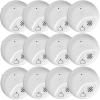 imageFirst Alert SMICO105AC Interconnect Hardwire Combination Smoke ampamp Carbon Monoxide Alarm with 10Year Battery Backup 3Pack12Pack