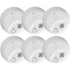 imageFirst Alert SMICO105AC Interconnect Hardwire Combination Smoke ampamp Carbon Monoxide Alarm with 10Year Battery Backup 3Pack6Pack