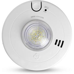 imageFirst Alert BRK 7030BSL Hardwired Hearing Impaired Combination Alarm with Led Strobe Light WhiteOne