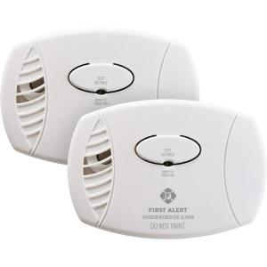 imageFirst Alert CO400 Carbon Monoxide CO Detector Battery Operated Alarm 1Pack2 Count Pack of 1