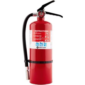 imageFirst Alert Fire Extinguisher for Home ampamp Commercial Use Heavy Duty Rechargeable Compliance Unit UL RATED 2A10BC HOME2PRO Red 1Pack1Pack