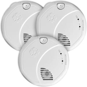 imageFirst Alert SMCO100 BatteryOperated Combination Smoke ampamp Carbon Monoxide Alarm  3 Pack3Pack