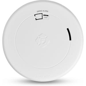 imageFirst Alert Slim Photoelectric Smoke Alarm with 10Year Sealed Battery PR710 White1Pack