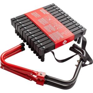 imageFirst Alert TwoStory Fire Escape Ladder 14 Feet Steel AntiSlip Black2story homes 14 feet