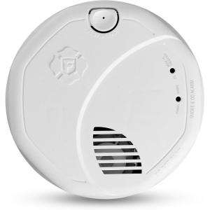 imageNew 2025 First Alert SMCO410 ZWave BatteryPowered Smoke Detector ampamp Carbon Monoxide Alarm Works with Ring Alarm Base Station Single Pack WhitePrecision Detection